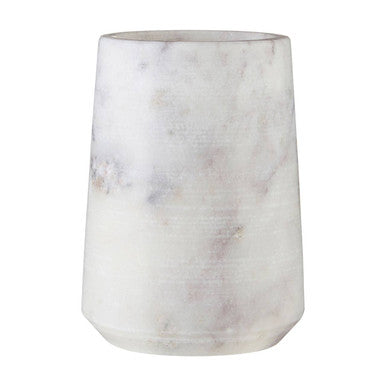 Abaska Off White Marble Bathroom Tumbler | Marble Toothbrush Holder