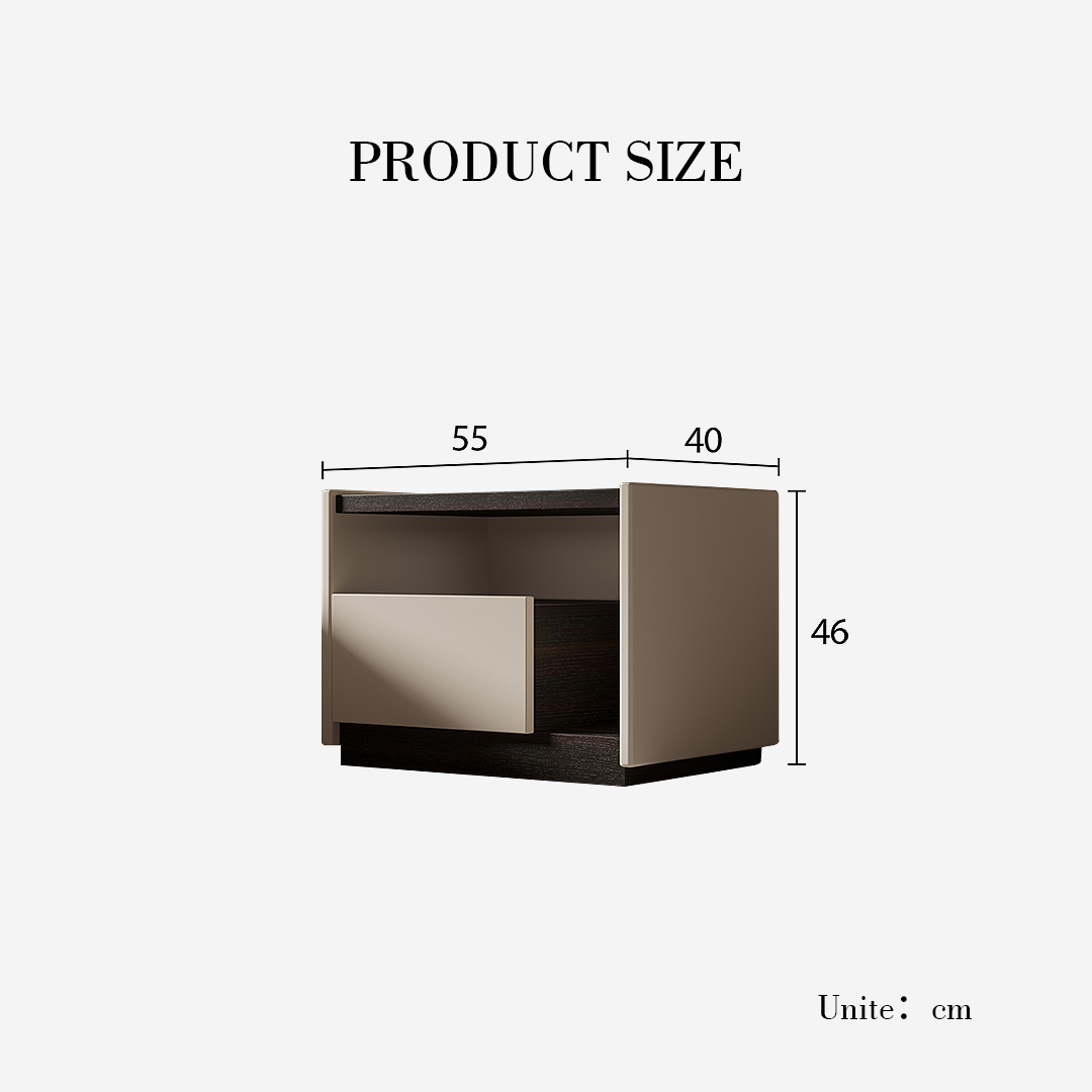 DC Concept Zoe antique bedside table with vintage-inspired design, featuring a compact wooden accent for bedroom decor.