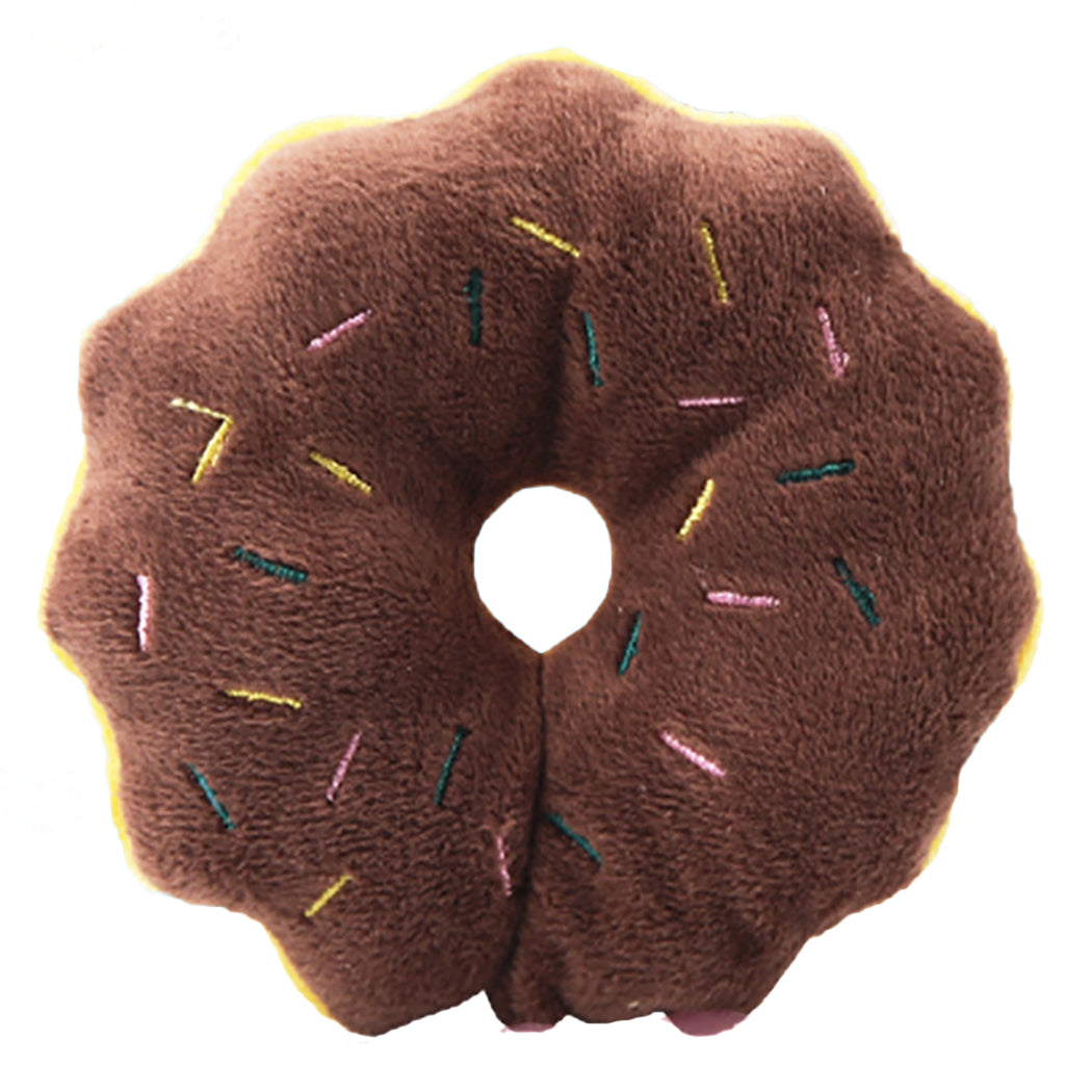 Gooddog Plush Squeaky Dog Toy | Cute Fruit-Shaped Interactive Toy for Dogs & Puppies
