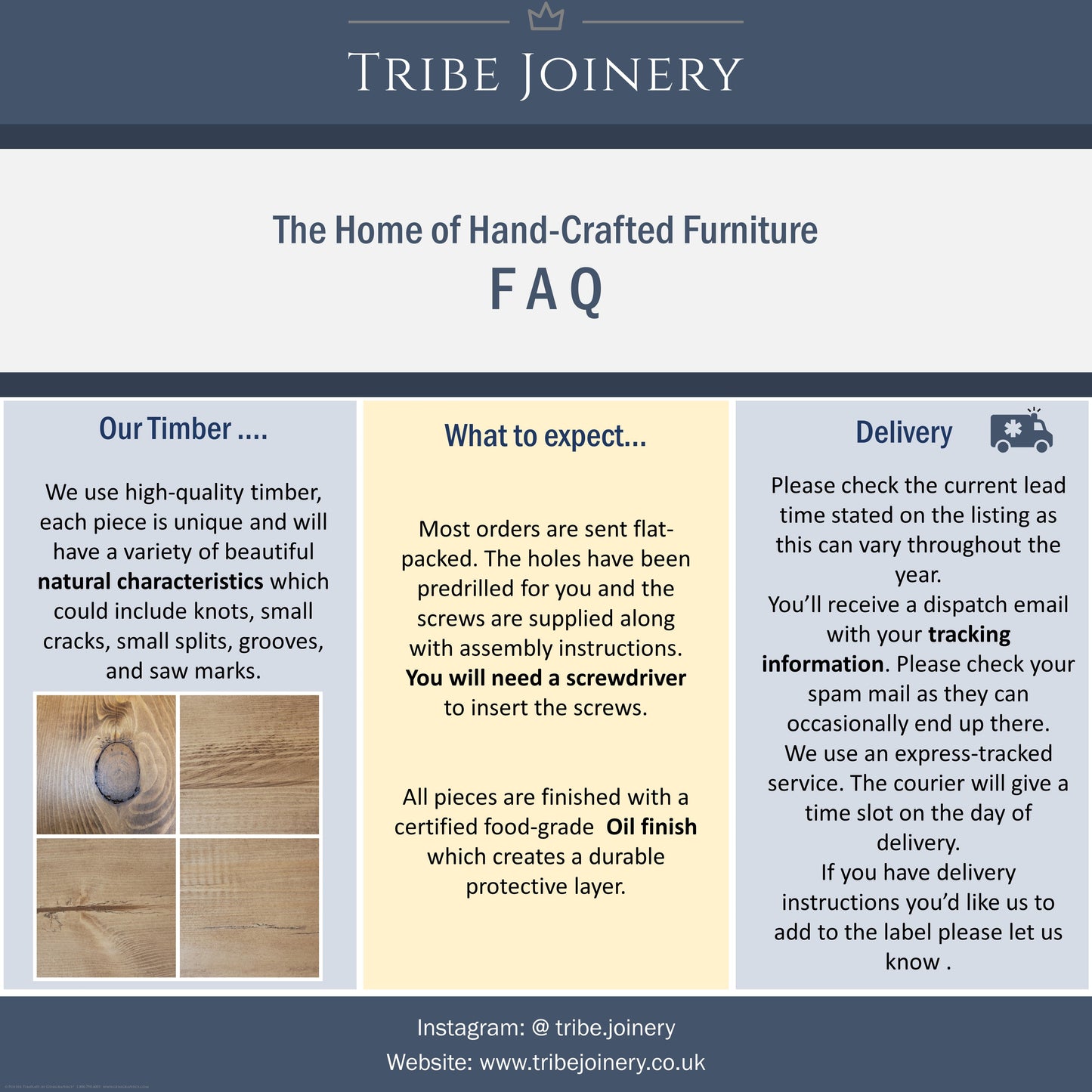 Solid wood bathroom vanity with shelf by Tribe Joinery, featuring a sleek design and natural wood finish.
