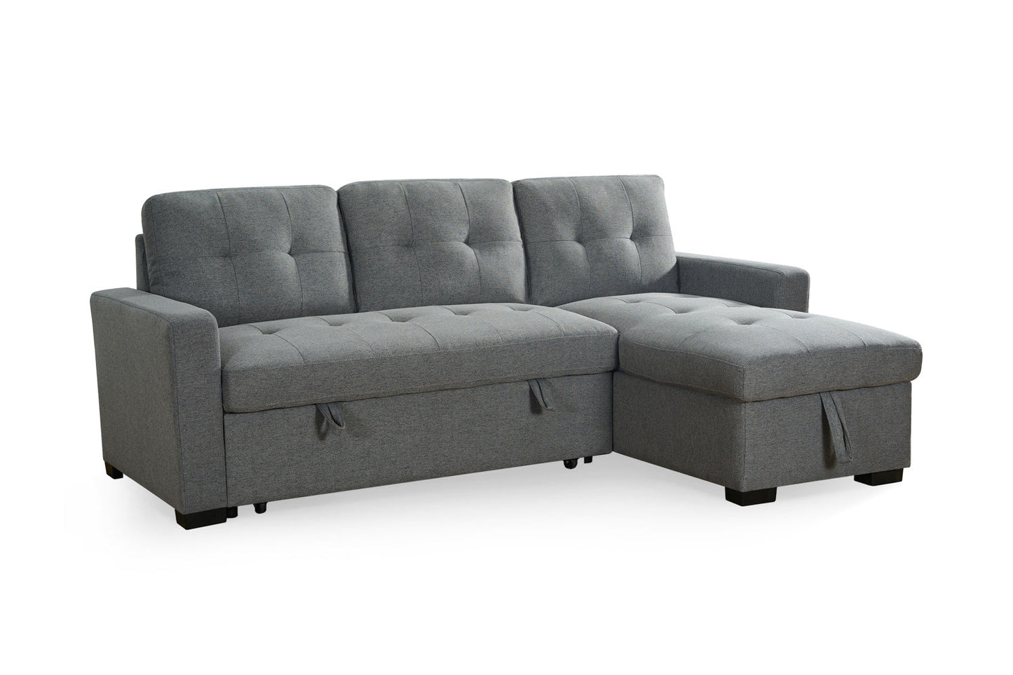 Grey Alder universal corner sofabed by Furniture Discount, showcasing a stylish, comfortable, space-saving sofa bed with a modern design.
