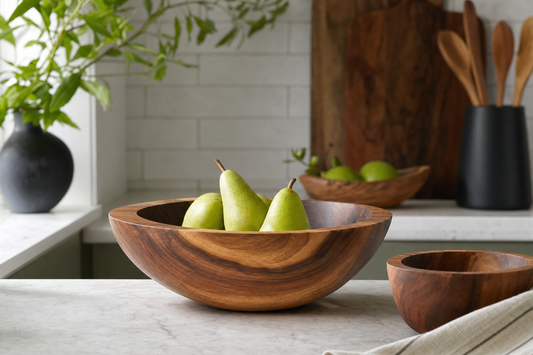 Why Acacia Wood Bowls Elevate Your Kitchen Aesthetic