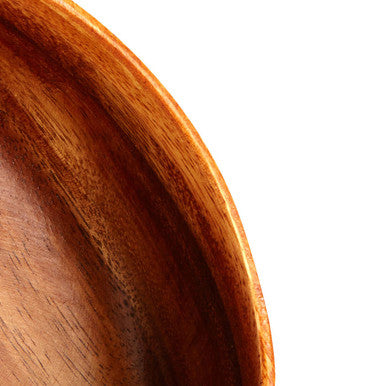 Orsina Kora Acacia 7-piece salad serving set with wooden bowls and utensils for serving salads and appetizers in elegant kitchenware.