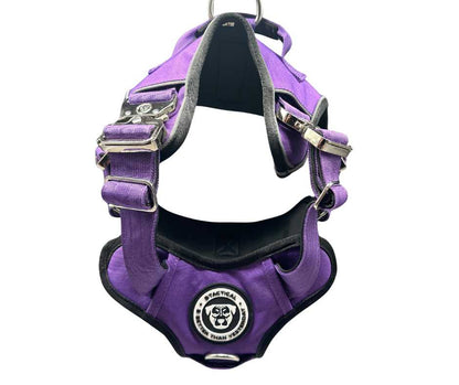 Lavender purple dog harness by BTactical, No Pull Ultimate BTactical™ harness with adjustable straps and padding for comfort.