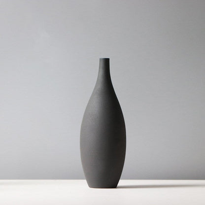 Small Morandi-style ceramic vase by Michan Direct, perfect for living room or bedroom desktop flower decoration.
