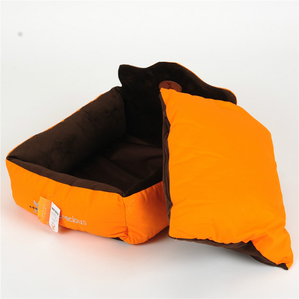 Cozy Pet Bed & Nest for Dogs & Cats | Soft Washable Pet Sleeping Bed