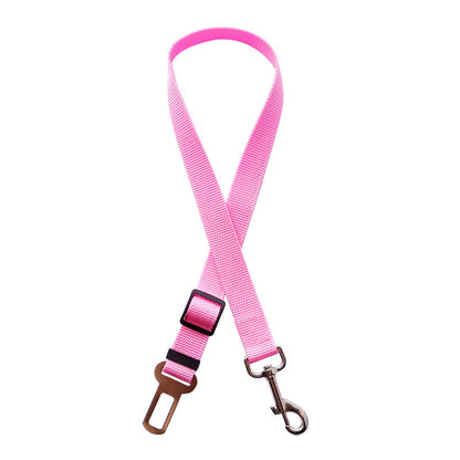 Adjustable Dog Car Seat Belt | Pet Car Safety Tether for Dogs & Cats