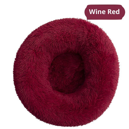 Cat Bed Dog Bed Plush Winter Warm Pet Supplies