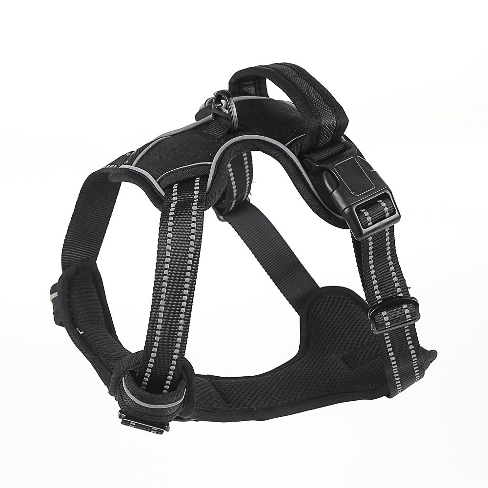No-Pull Reflective Dog Harness | Breathable Adjustable Dog Vest