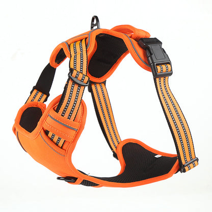 No-Pull Reflective Dog Harness | Breathable Adjustable Dog Vest