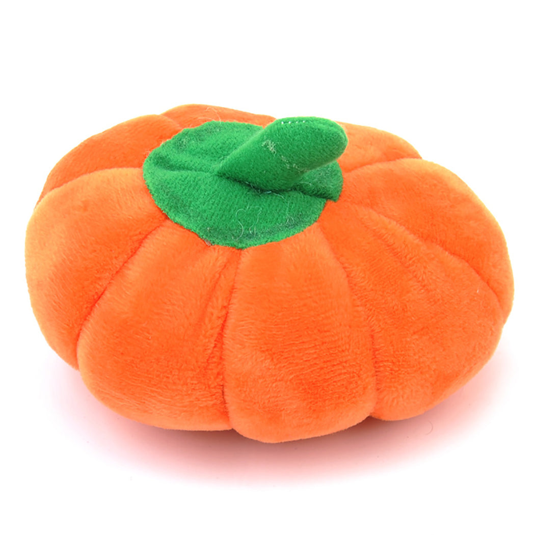 Gooddog Plush Squeaky Dog Toy | Cute Fruit-Shaped Interactive Toy for Dogs & Puppies