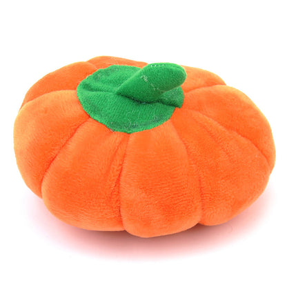 Gooddog Plush Squeaky Dog Toy | Cute Fruit-Shaped Interactive Toy for Dogs & Puppies