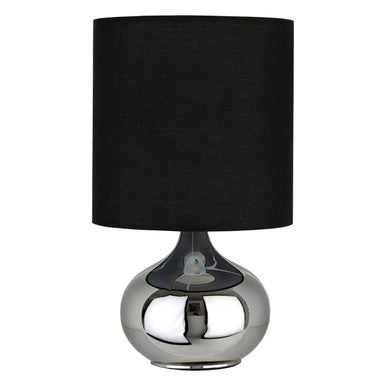 Black Fabric Shade Table Lamp | Niko