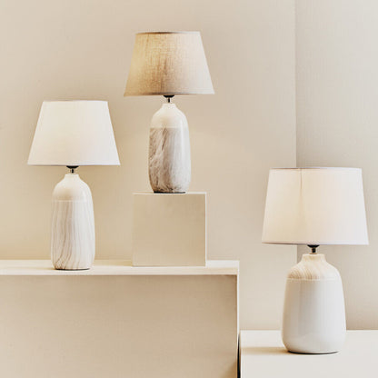 Beige Ceramic Table Lamp | Welma
