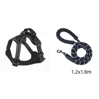 No-Pull Reflective Dog Harness | Breathable Adjustable Dog Vest