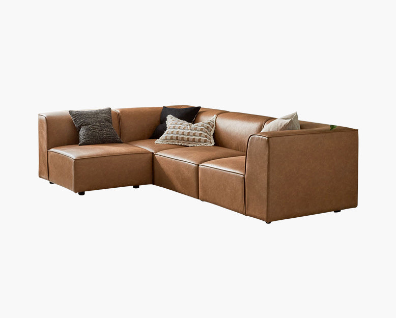 DC Concept Van Dyke Modular Sofa three-seater corner sofa with plush cushions and modern design in a living room setting