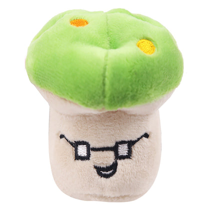 Gooddog Plush Squeaky Dog Toy | Cute Fruit-Shaped Interactive Toy for Dogs & Puppies