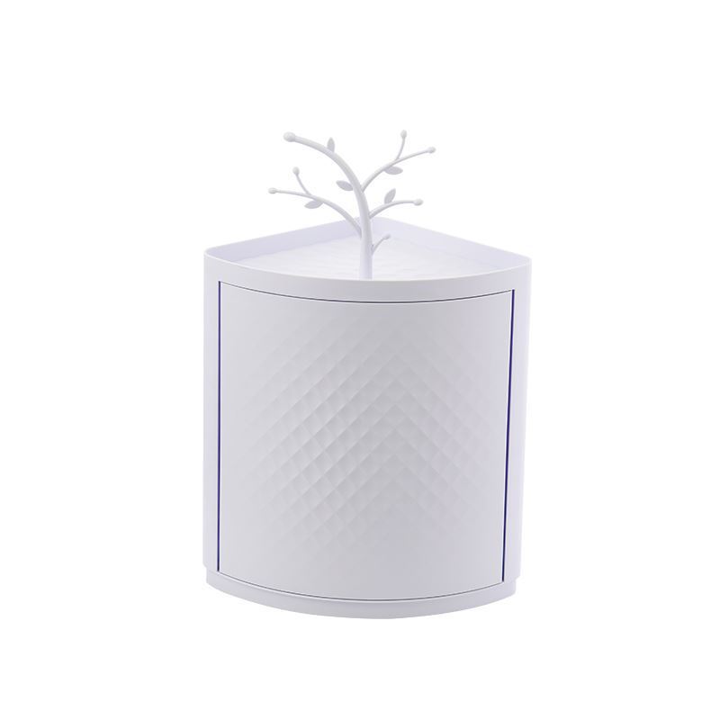 Rotating Bathroom Organiser | Wall-Mounted Corner Storage Rack