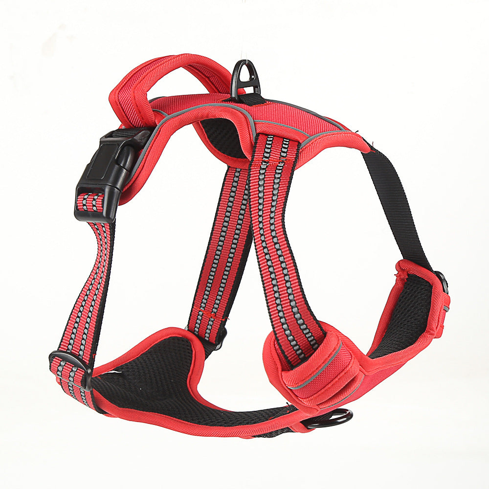 No-Pull Reflective Dog Harness | Breathable Adjustable Dog Vest