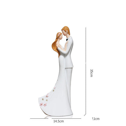 Modern minimalist room decor gift featuring a stylish Valentine’s Day themed ornament by Michan Direct, suitable for festive home decoration.