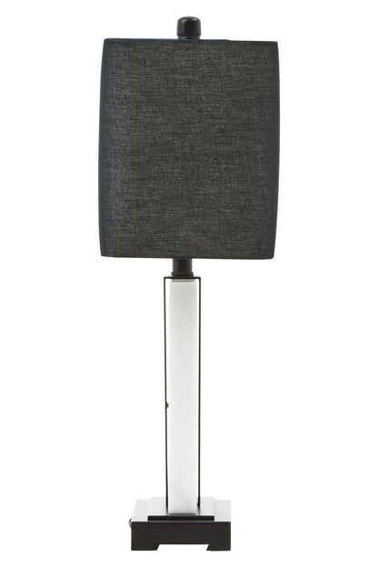 Elvie Black & White Marble Table Lamp