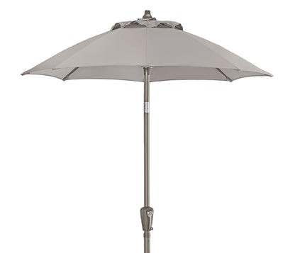 Dehner Kos Parasol Diameter 150 cm Height 223 cm Aluminium/Polyester Turquoise