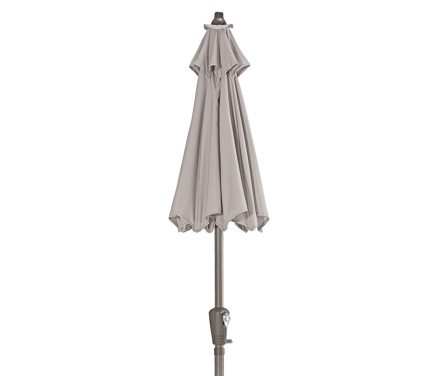 Dehner Kos Parasol Diameter 150 cm Height 223 cm Aluminium/Polyester Turquoise