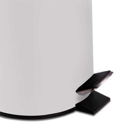 Bathroom Bin with Bamboo Lid 3L | M&W