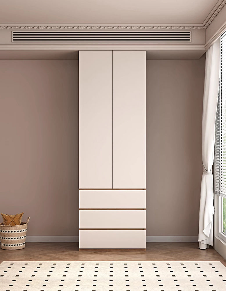 DC Concept Tiwari Small Wardrobe with dressing table, double wardrobe storage, and modern furniture design.