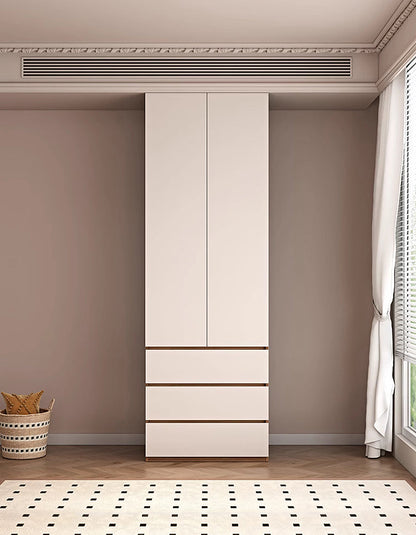 DC Concept Tiwari Small Wardrobe with dressing table, double wardrobe storage, and modern furniture design.