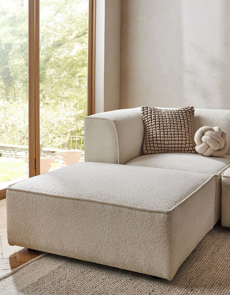 DC Concept Van Dyke Modular Sofa three-seater corner sofa with plush cushions and modern design, shown in a stylish living room setting.