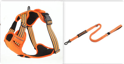 No-Pull Reflective Dog Harness | Breathable Adjustable Dog Vest