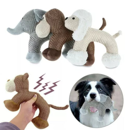 Squeaky Duck Dog Toy for Small & Large Dogs | Plush Interactive Puppy Toy