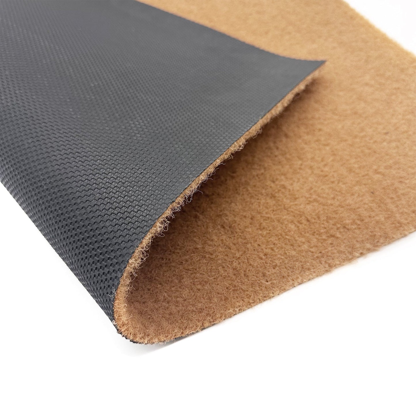Non-Shed Synthetic Coir Kitchen and Hallway Runner Rug