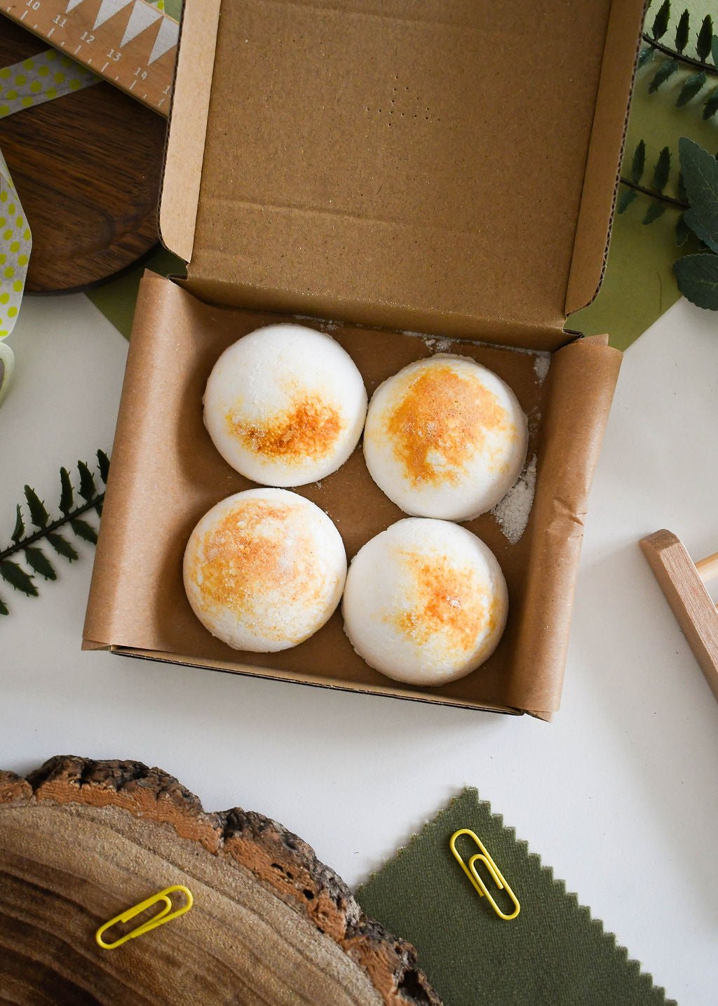 Patchouli Lime aromatherapy shower steamers set of 4 from thenaturalspa, featuring uplifting citrus and floral scents in the image.