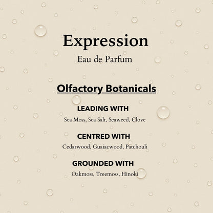 Anatomē Expression Functional perfume in a 10ml travel spray bottle, showcasing elegant packaging and minimalist design.