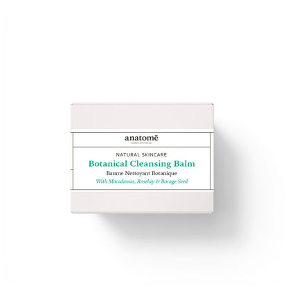 Anatomé Botanical Balm, natural multi-purpose skin balm in a jar, ideal for facial skincare and soothing skin.