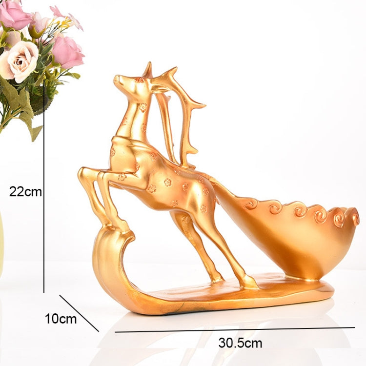 Mira Sales Creative Sika Deer wine shelf drain rack and bottle holder, decorative home ornament with a deer shape, for living room.