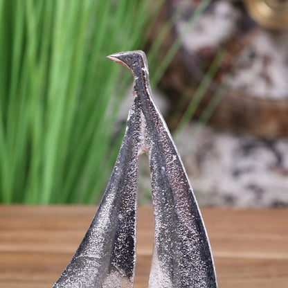 Maravi Mandvi sailing boat ornament model, detailed decorative ship replica, ideal for nautical-themed home decor.