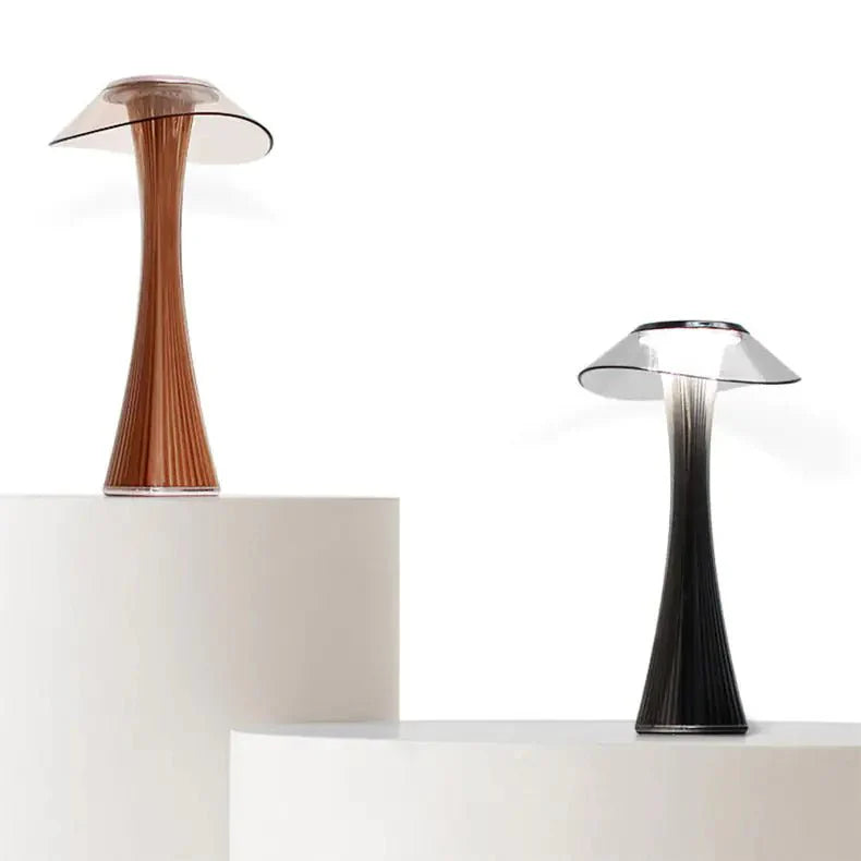 Hstrends Skyline rechargeable table lamp with modern design, featuring a sleek base and adjustable light, ideal for desk or bedside use.