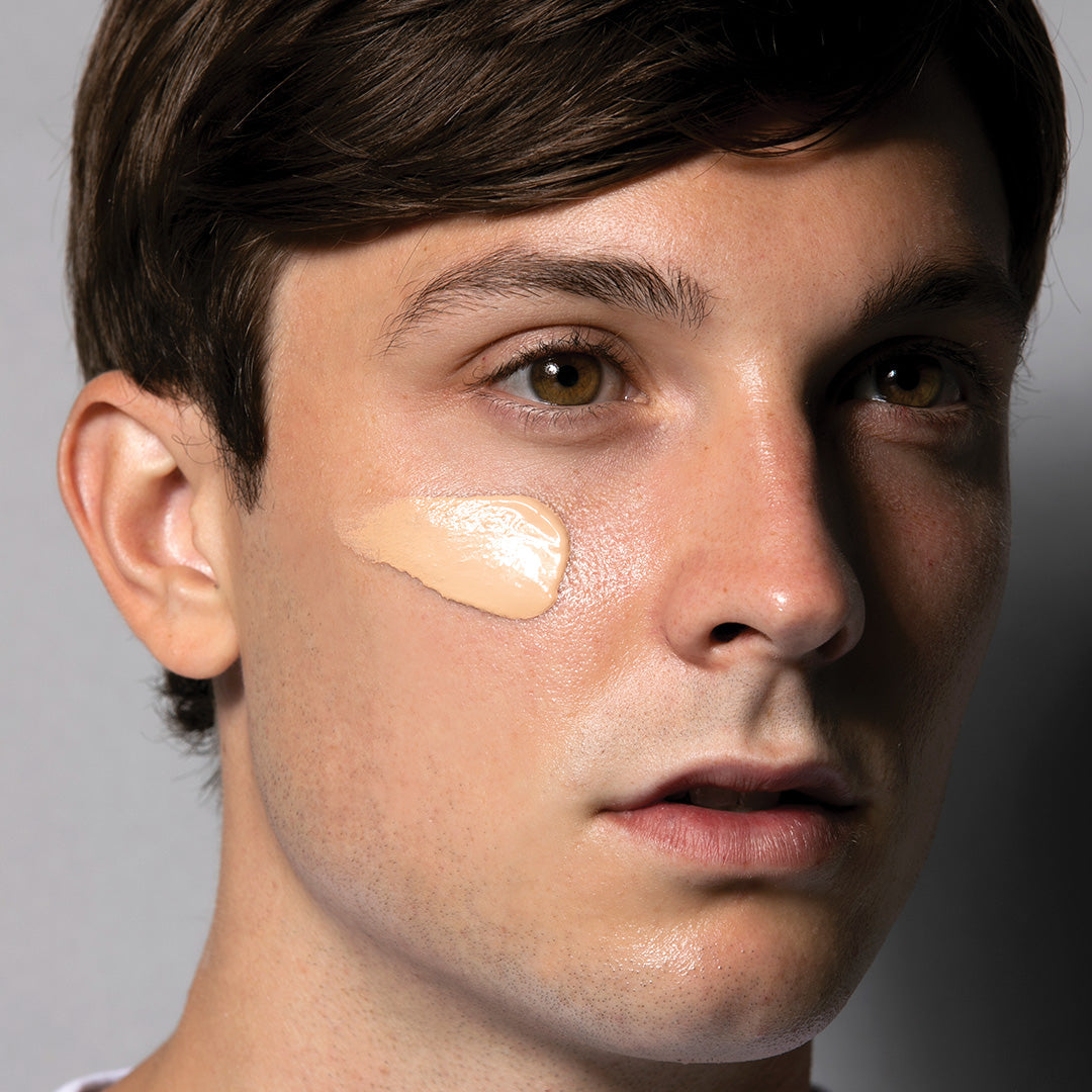 Shakeup Cosmetics Let’s Face It BB Tinted Moisturizer providing hydration, mattifying finish, and even skin tone in a natural look.