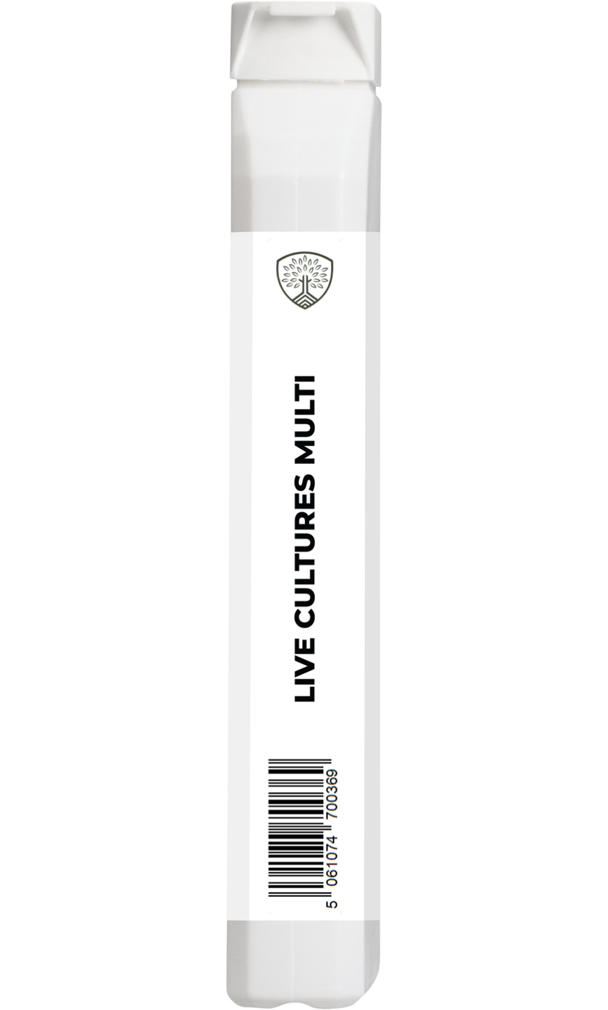 Vitadefence® Live Cultures Multi food supplement with 8 probiotic strains and 4 billion CFU in a 30-capsule bottle.