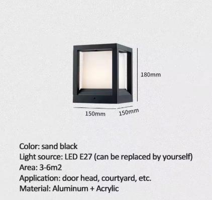 Lighting Modern Garden Lamp -  IP54 Outdoor Lighting