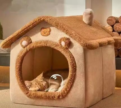 Foldable Pet House Removable Washable Dog/Cat House.