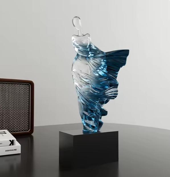 Figurines Nordic Abstract Character Resin Sculpture