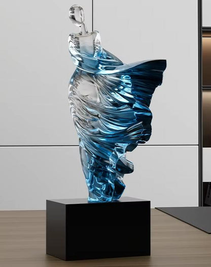 Figurines Nordic Abstract Character Resin Sculpture