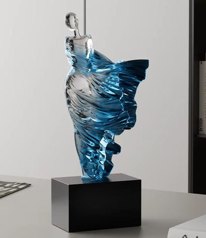 Figurines Nordic Abstract Character Resin Sculpture