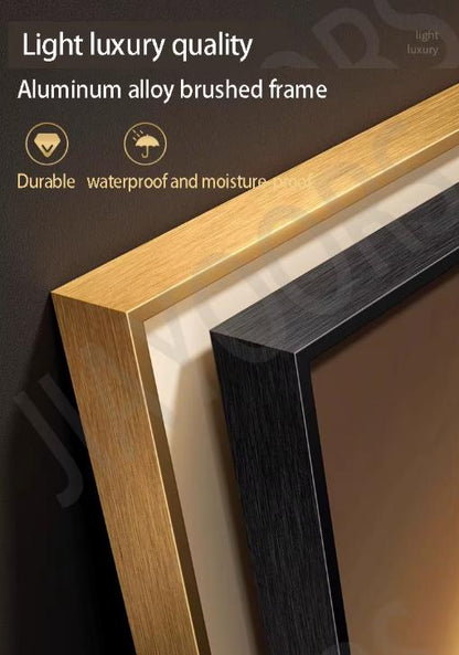 Modern LED-Lit Wall Art for Entrance Halls and Hallways