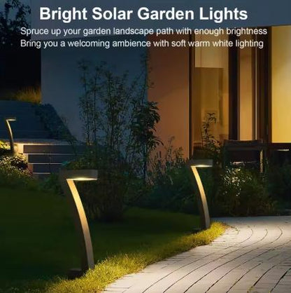 Solar LED Garden Light — IP65 Waterproof Path and Landscape Spotlight for Yards, Driveways, Walkways, and Patios