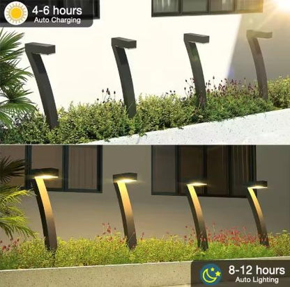 Solar LED Garden Light — IP65 Waterproof Path and Landscape Spotlight for Yards, Driveways, Walkways, and Patios